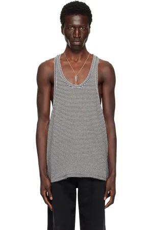 Isabel Marant Black & White Darius Tank Top