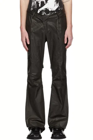 OTTOLINGER Brown Deconstructed Flared Trousers
