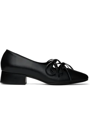Nicole Saldanã Black Isabel Ballerina Flats