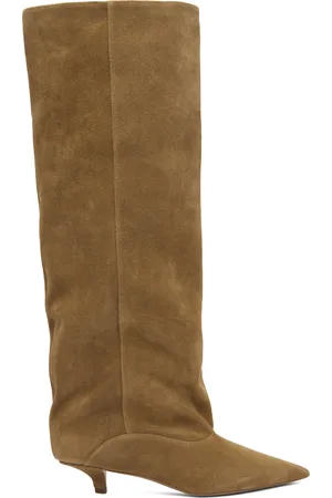 PARIS TEXAS Beige Ines 35 Tall Boots