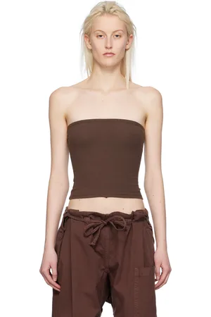 Gil Rodriguez Brown Convertible Tube Top