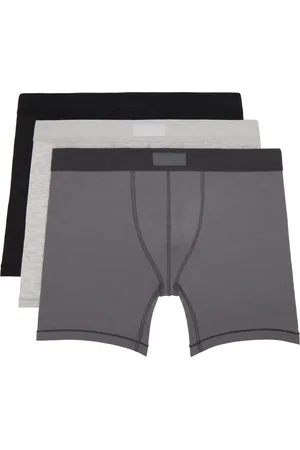 SKIMS Three-Pack Multicolor Cotton 5 Boxer Briefs