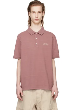 Golden Goose Pink Embroidered Polo