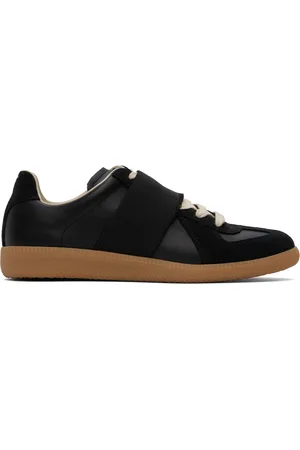 Maison Margiela Black Replica Elastic Band Sneakers