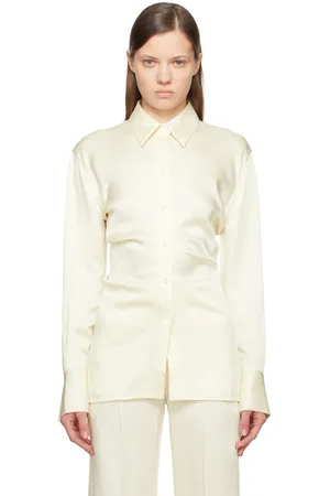 Totême Off-White Slouch Waist Shirt