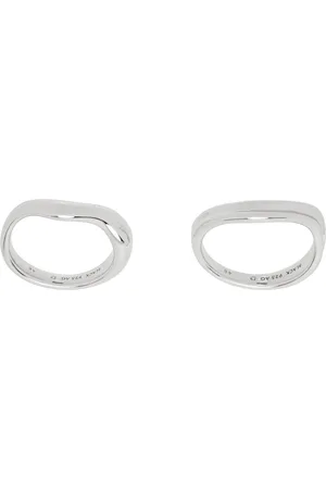 Maria Black Silver Vayu Ring Set