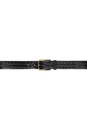 Officine creative Black OC Strip 28 Belt