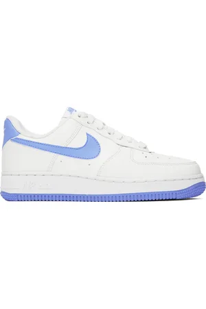 Nike White & Blue Air Force 1 
