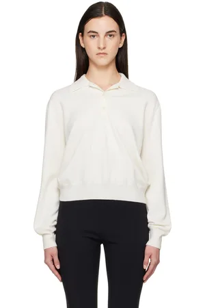 Rohe Off-White Wool-Cashmere Polo