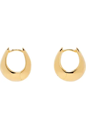 TOM WOOD Gold Ice Hoop Small Earrings
