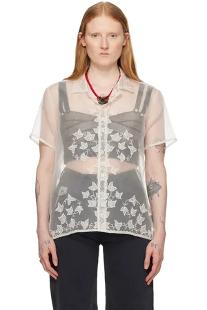 BODE White Ivy Shirt