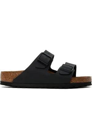 Birkenstock Black Regular Arizona Soft Footbed Sandals