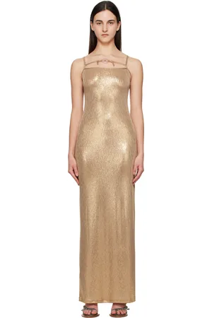 OTTOLINGER Gold Charmed Maxi Dress
