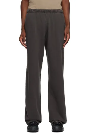 Les Tien Gray Heavyweight Puddle Sweatpants