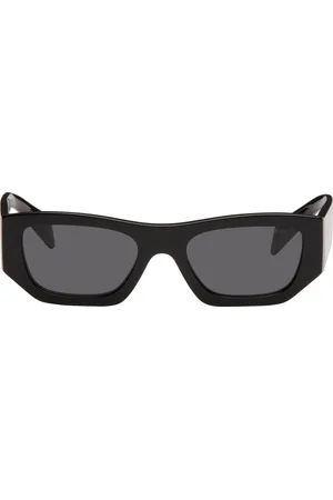 Prada Black Pillow Cat Eye Acetate Sunglasses