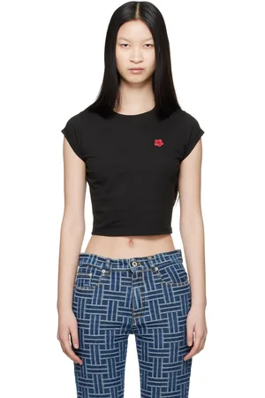 Kenzo Black Paris Boke Flower T-Shirt