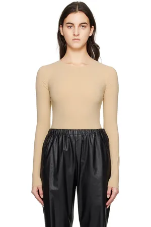 Maison Margiela Beige Crewneck Bodysuit