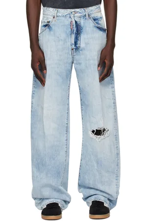 Dsquared2 Blue Distressed Jeans