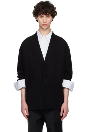 Jil Sander Black Oversized Cardigan