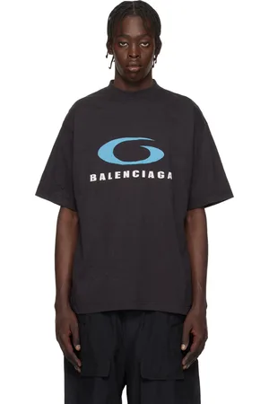 Balenciaga Black Loop Sports Icon Medium Fit T-shirt