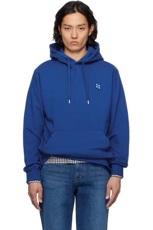 Ader Error Blue Sig; TRS Tag 01 Hoodie
