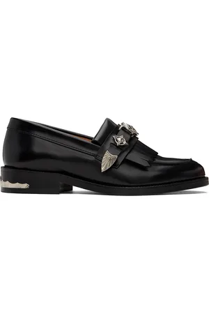 TOGA PULLA Black Embellished Loafers