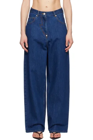 pushBUTTON Blue Panty Cutout Jeans