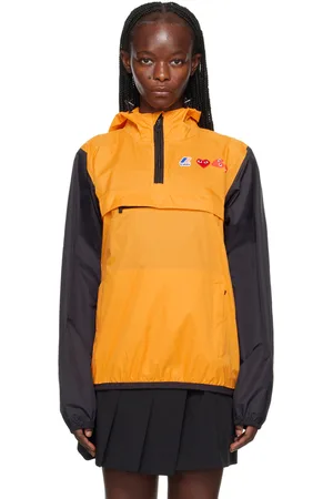 Comme des Garçons Orange & Black K-Way Edition Jacket