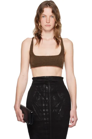 Rick Owens Brown Porterville Unhorny Tank Top