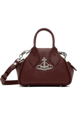 Vivienne Westwood Burgundy Mini Yasmine Bag