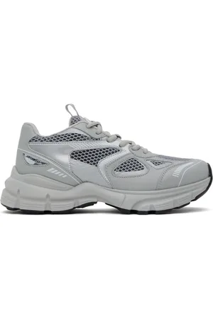 Axel Arigato Gray & Silver Marathon Sneakers