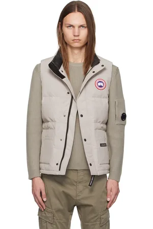Canada Goose Beige Freestyle Crew Down Vest