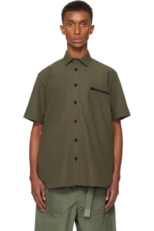 SACAI Khaki Ripstop Shirt