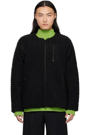 Issey Miyake Black Fleece Pleats Jacket