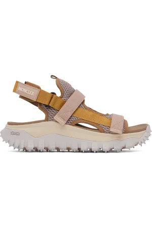 Moncler Pink Platform Sandals