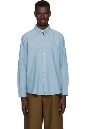 Ralph Lauren Blue Classic Fit Chambray Shirt
