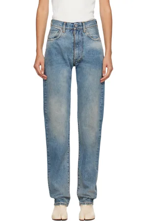 Maison Margiela Blue Distressed Jeans
