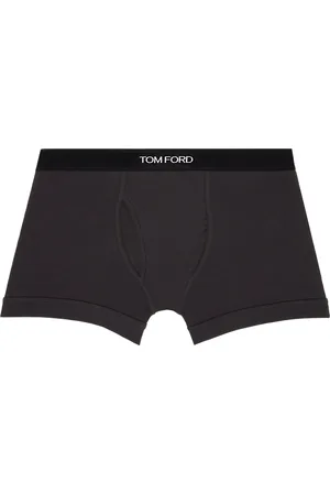 Tom Ford Gray Cotton Boxer Briefs