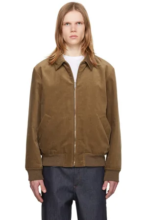 A.P.C. Brown Gilles Bomber Jacket