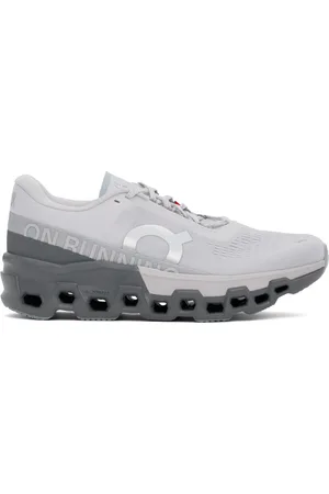 On Running White & Gray Cloudmster 2 Sneakers