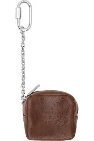Maison Margiela Brown Calfskin Coin Pouch