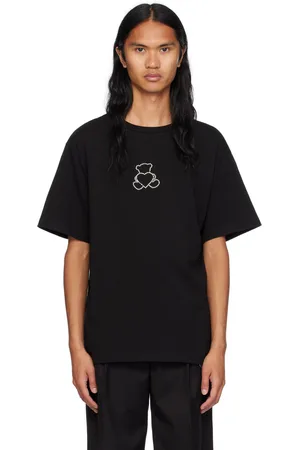 We11 Done Black Pearl Bear T-Shirt