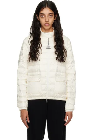Moncler White Lans Down Jacket