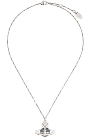 Vivienne Westwood SSENSE Exclusive Capsule Silver Roxanne Pendant Necklace