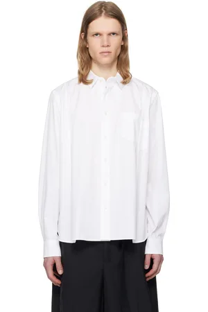 SACAI White Cotton Poplin Shirt