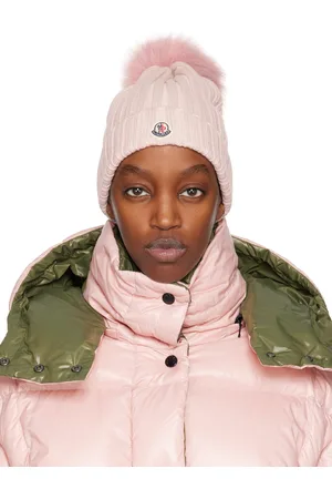 Moncler Pink Pom-Pom Beanie