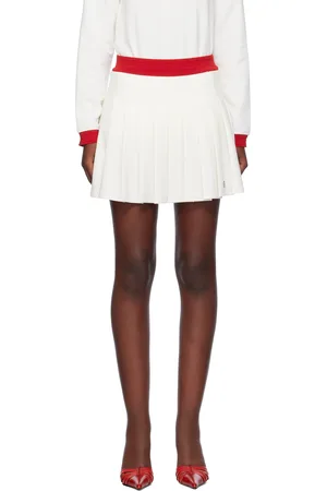 Casablanca White Pleated Skort