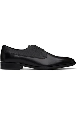HUGO BOSS Black Lace-Up Derbys