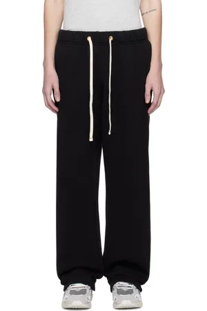 Les Tien Black Heavyweight Classic Sweatpants