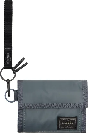 PORTER-YOSHIDA & CO Gray Capsule Wallet